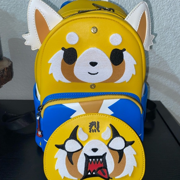 Aggretsuko Loungefly 💛💙 - Picture 2 of 6